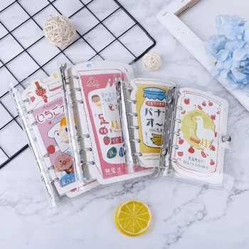 

1PC Kawaii A6/A7 Diary Notebook Binder Girl heart creative portable hand ledger