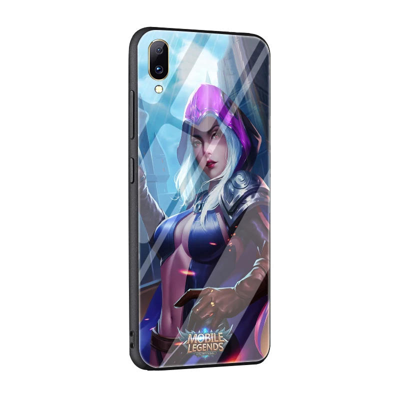 EWAU Mobile Legends закаленное Стекло телефон крышка для Vivo V5 Y89 Y85 V15 Y17 Y91 Y93 Y95 Y91C - Цвет: G12