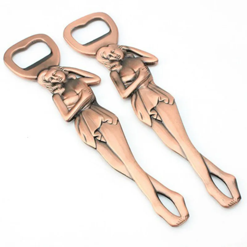 

1Pc Zinc Alloy Creative Beer Opener Russian Beauty Beer Wine Opener Beauty Opener Home Kitchen Stainless Steel Accessories