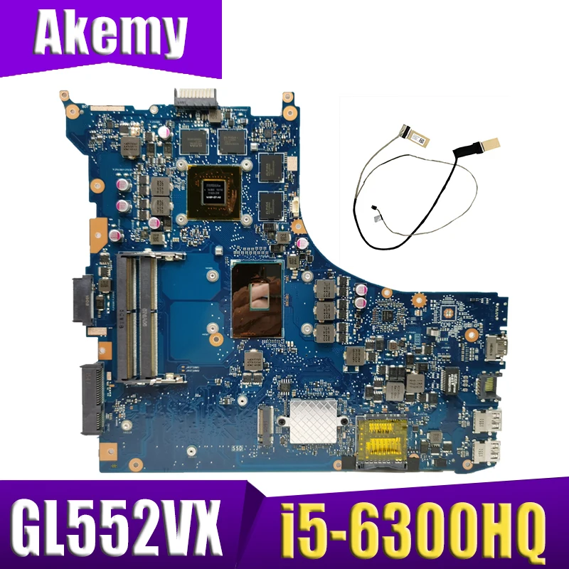 Материнская плата для ноутбука ROG GL552VW REV2.1 ASUS GL552VX ZX50V протестированная