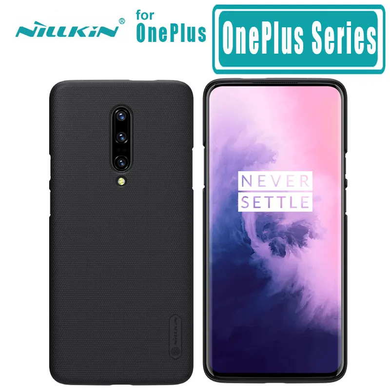 

Nillkin for OnePlus 7 6 6T 7T 5T 7 Pro One Plus 5 3 3T case PC back cover Super Frosted case coque capas for OnePlus 7 case