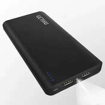 

INIU 13000mAh 2.4A Power Bank Dual USB Portable Charger Powerbank Phone External Battery Pack For iPhone 11 X XR 8 Xiaomi mi etc