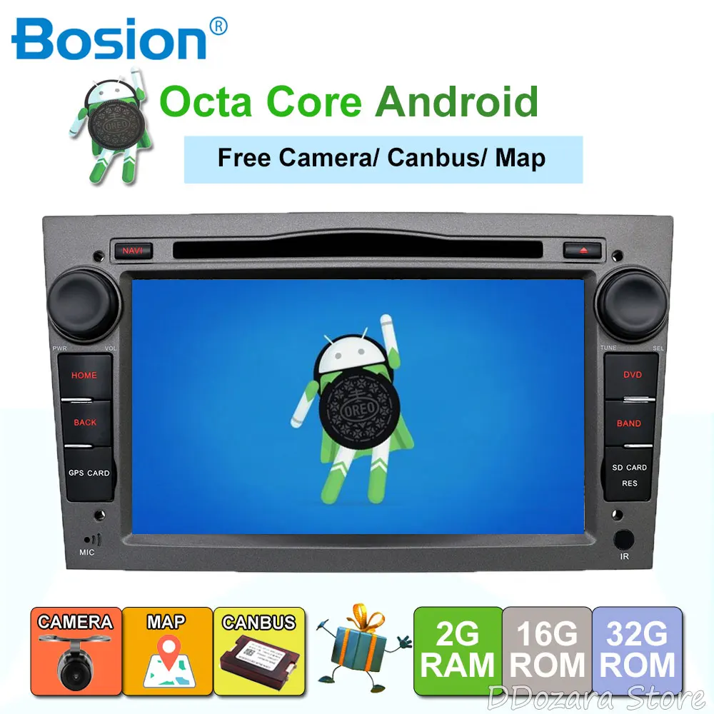 2 din 4 ядра Android 7,1 автомобильный магнитофон gps dvd-плеер для Защитные чехлы для сидений, сшитые специально для Opel Astra H Vectra Corsa Zafira B C G поддержка OBD2