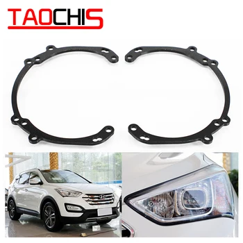 

TAOCHIS Retrofit adapter frame with AFS Head light for Hyundai New SantaFe Hella 3R G5 5 Projector lens Auto