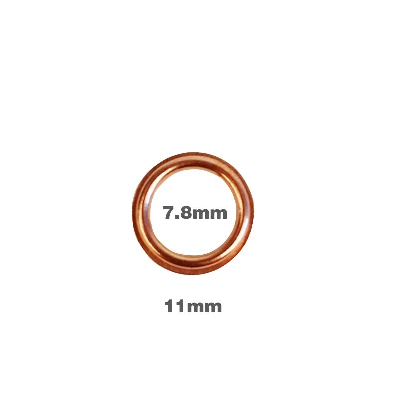Injector gasket 20PCS/50PCS/100PCS For Mitsubishi Delica Pajero L200 L400 MD070718 4D56 4M40 4D65 4D68 4D55