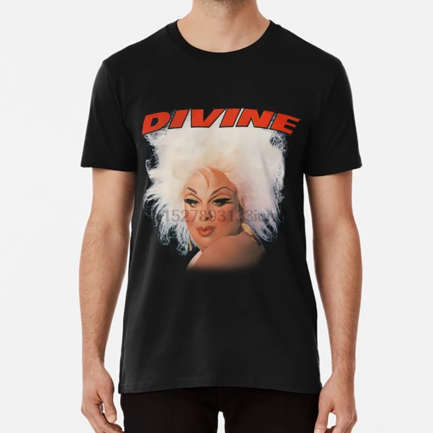 divine T shirt john waters female trouble hairspray drag queen |