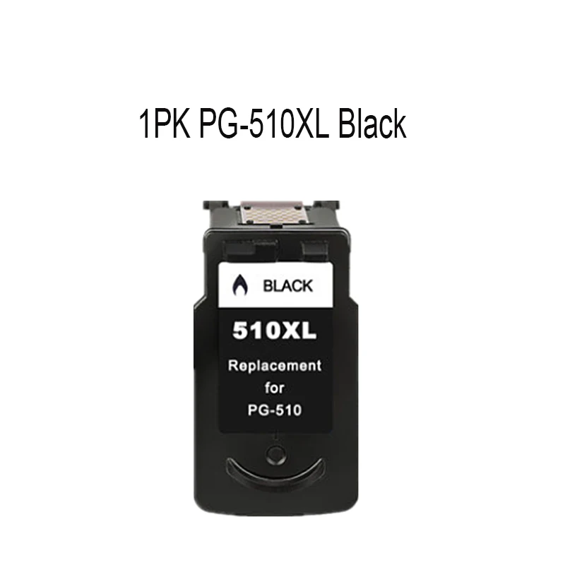 1 BK HTL PG510 CL511 чернильный картридж Замена для Canon PG 510 pg-510XL CL 511XL для MP240 MP250 MP260 MP280 MP480 MP490 IP2700MP499 - Цвет: 1 BK