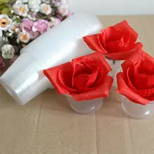 Вечерние 100 x пластиковые одноразовые стаканы стаканчики одноразовые бар ветрозащитная чашка