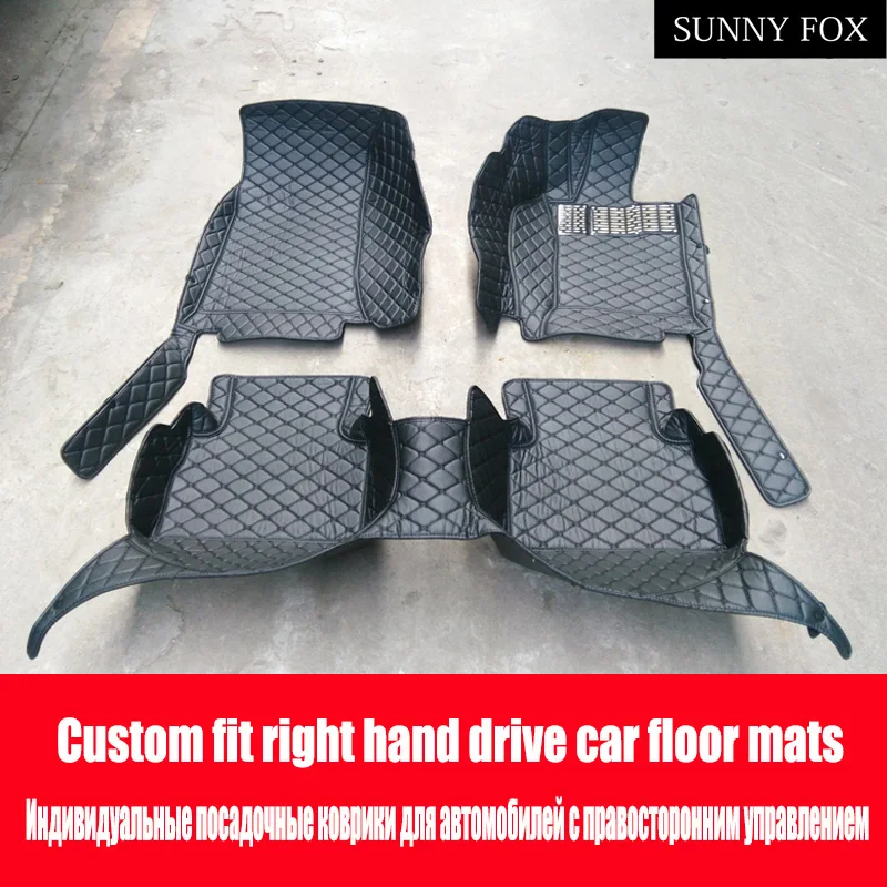 

Right hand drive/RHD for Hyundai Verna Accent Solaris Tucson ix35 Santa Fe foot case rugs full cover car styling liners