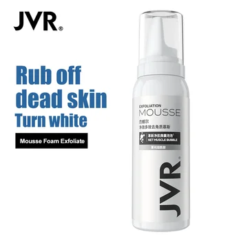

JVR Exfoliating Peeling Mousse Facial Scrub Remove Blackhead Dead Skin Face Cleaner Repair Foam Body Scrub Face Peeling Skincare