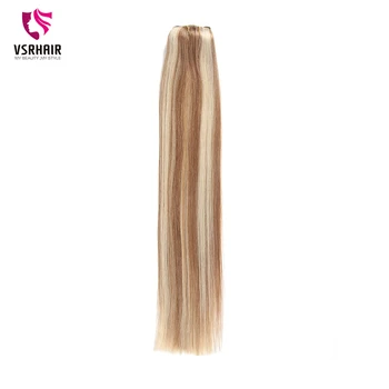 VSR 120g 150g Double Drawn Thick Machine Remy Hair Natural Clip Ins 7pcs/set 8pcs/set Remy Human Hair Clip In Hair Extension 3