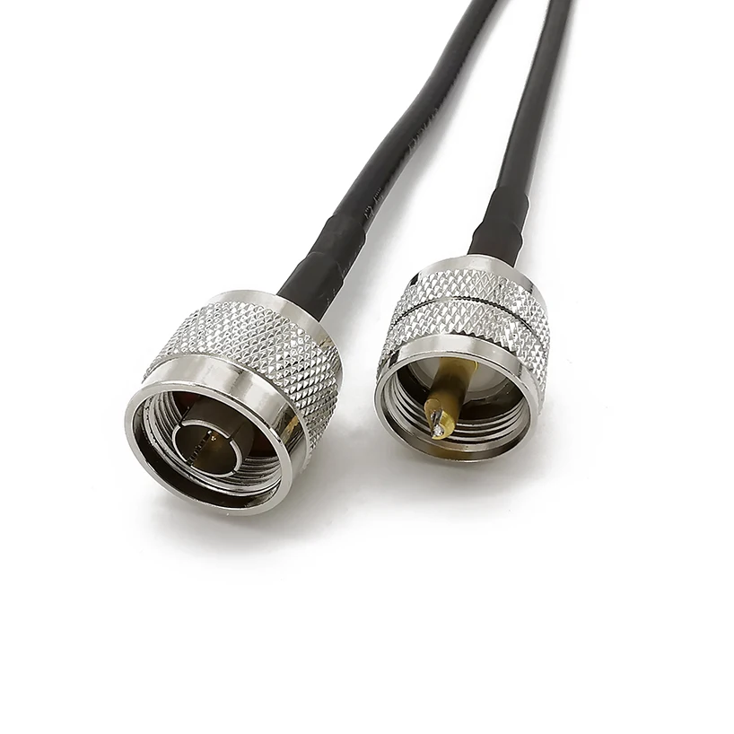 N Тип штекер к UHF штекер PL259 RF косичка кабель RG174/RG316/RG316D/RG58/LMR195 для беспроводного маршрутизатора UHF PL259 к N штекер кабеля