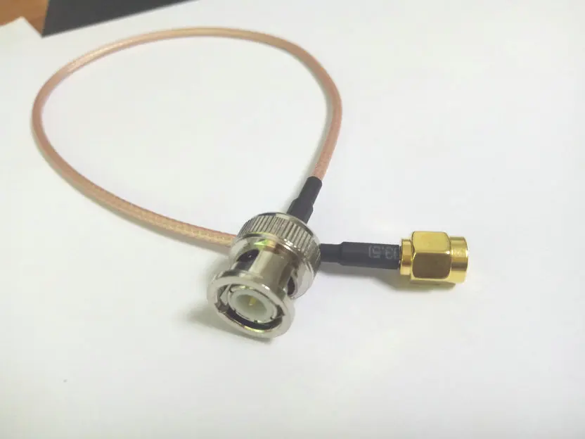100 шт. RG316 коаксиальный кабель BNC штекер SMA Мужской кабель 30 см