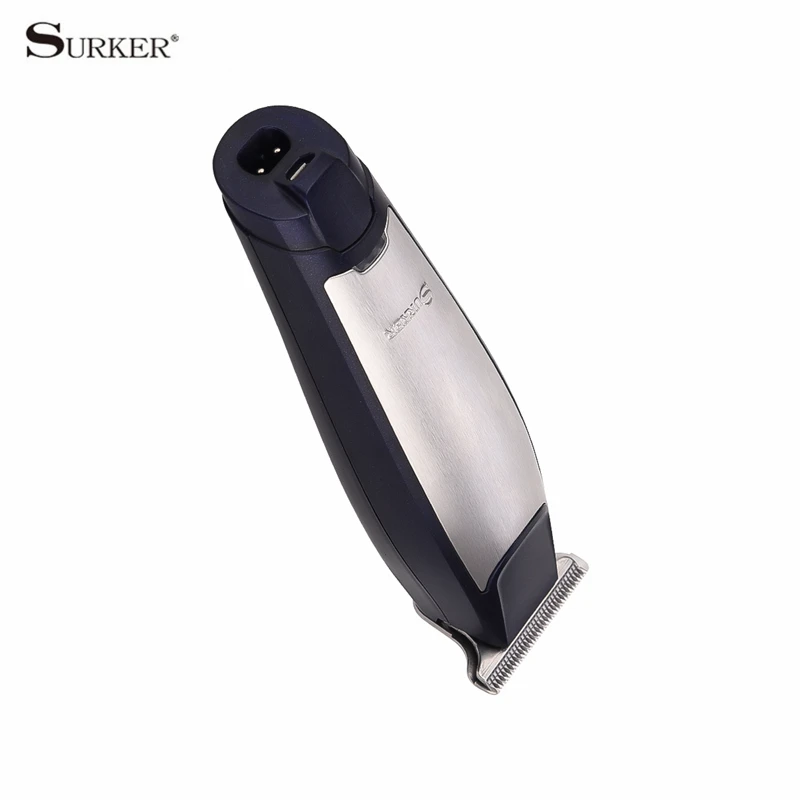 Машинка для стрижки волос SURKER Мужская аккумуляторная с зарядкой от USB|Триммеры