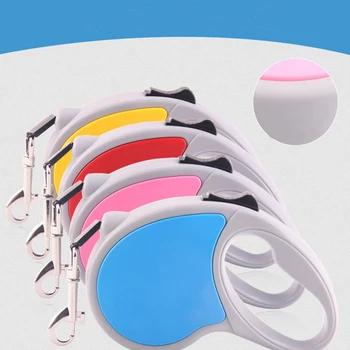 

New Pet Products Pet Leash Rope Dog Universal Retractable Traction Dog Chain Portable Dog Supplies 6 Color Optional 2018 Style
