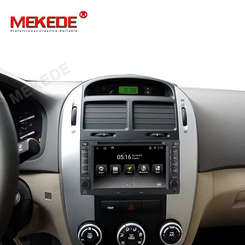 Android 8,1 четырехъядерный Автомобильный gps dvd радио плеер для kia Cerato Spectra Sorento Picanto Carnival LOTZE wifi BT USB