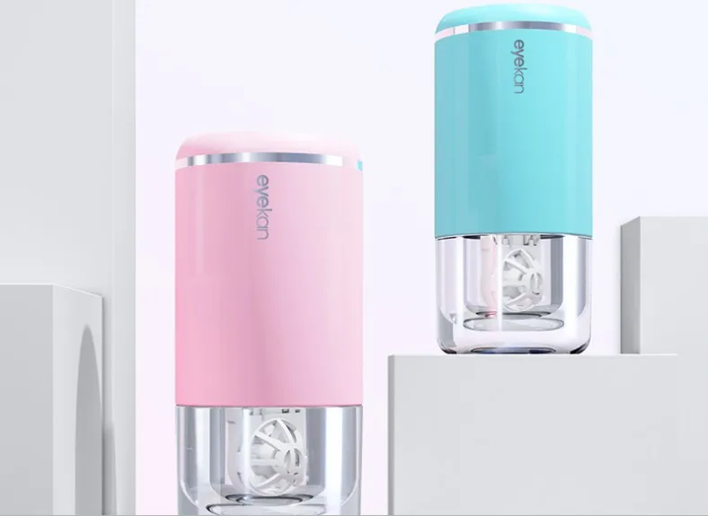 Skup Soczewki kontaktowe soczewki kontaktowe soczewki kontaktowe narzędzia do czyszczenia kolorowe szkła kontaktowe czyszczenie ultradźwiękowe automatyczne czyszczenie automatyczne