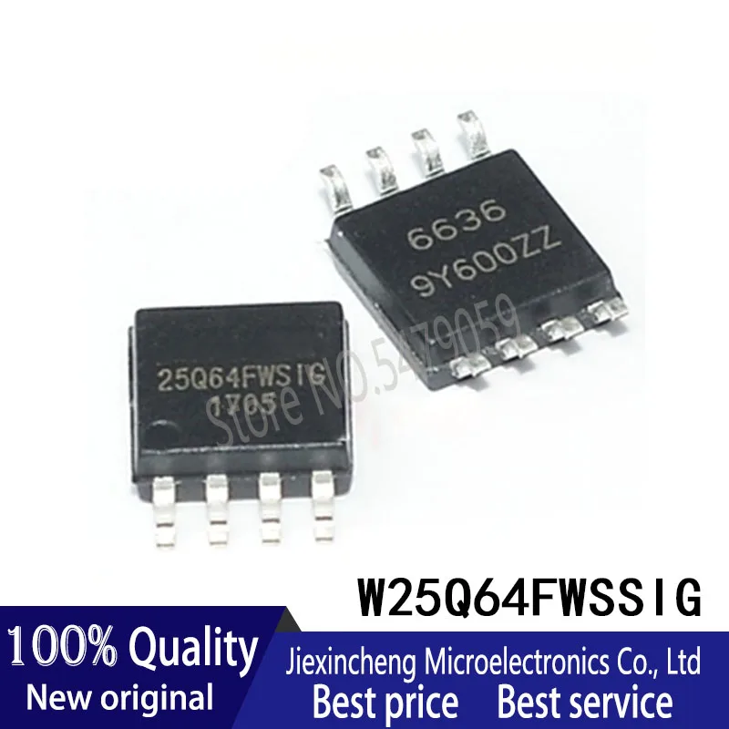 10 шт. W25Q64FWSSIG 25Q64FWSIG SOP-8 W25Q64FWSIG W25Q64FVSSIG 25q64fvssig W25Q64 ic flash SOP8 новый оригинальный шт.-50 |