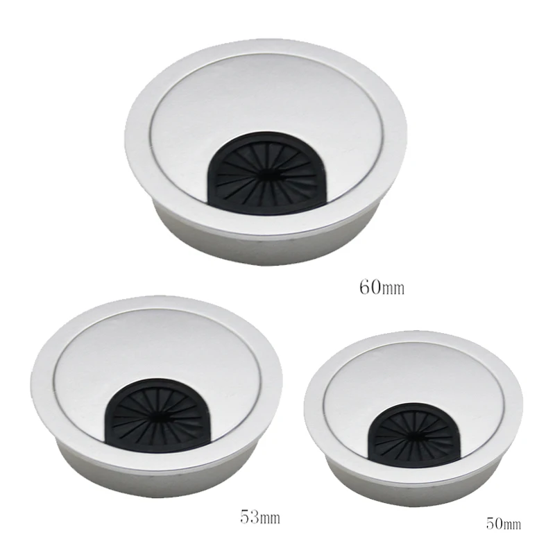 

1pcs Cable Hole Covers Round Computer Desk Grommet Cable Hole Covers Furniture Hardware Outlet Port Surface Line Sort Out Tools