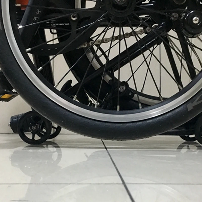 Топ!-алюминиевая задняя стойка типа Q для Brompton велосипедов 148 г