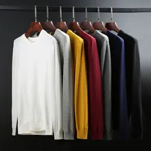 Модный свитер без рукавов, мужские жилеты пуловеры, облегающие вязаные джемперы с v-образным вырезом, зимняя повседневная одежда в Корейском стиле для мужчин