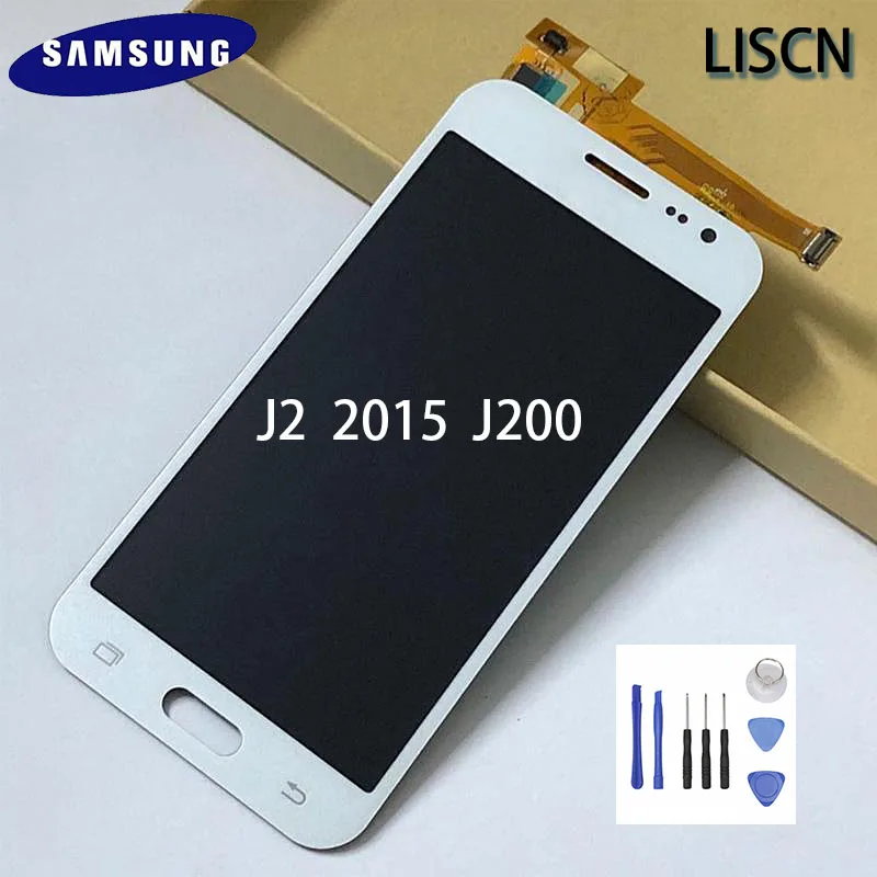 

ORIGINAL For Samsung Galaxy J2 2015 J200 J200M J200H J200Y J200F LCD Display Touch Screen Digitizer Panel Replacement Assembly