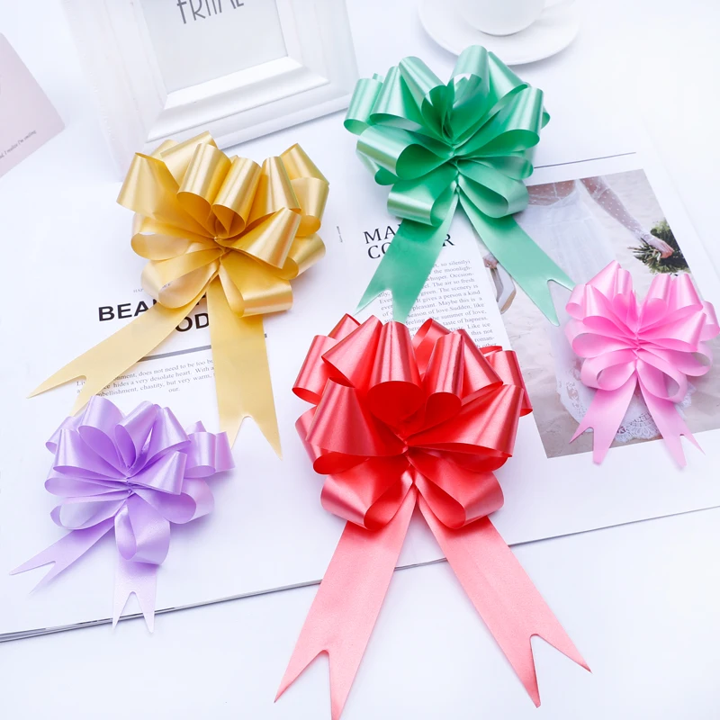 20pc 45mm Pull Bow Gift Ribbons Flower Wrappers For Wedding Events Birthday Decoration Happy New Year Christmas Gifts Decoration 20pc 45mm Pull Bow Gift Ribbons Flower Wrappers For Wedding Events Birthday Decoration Happy New Year Christmas Gifts Decoration
