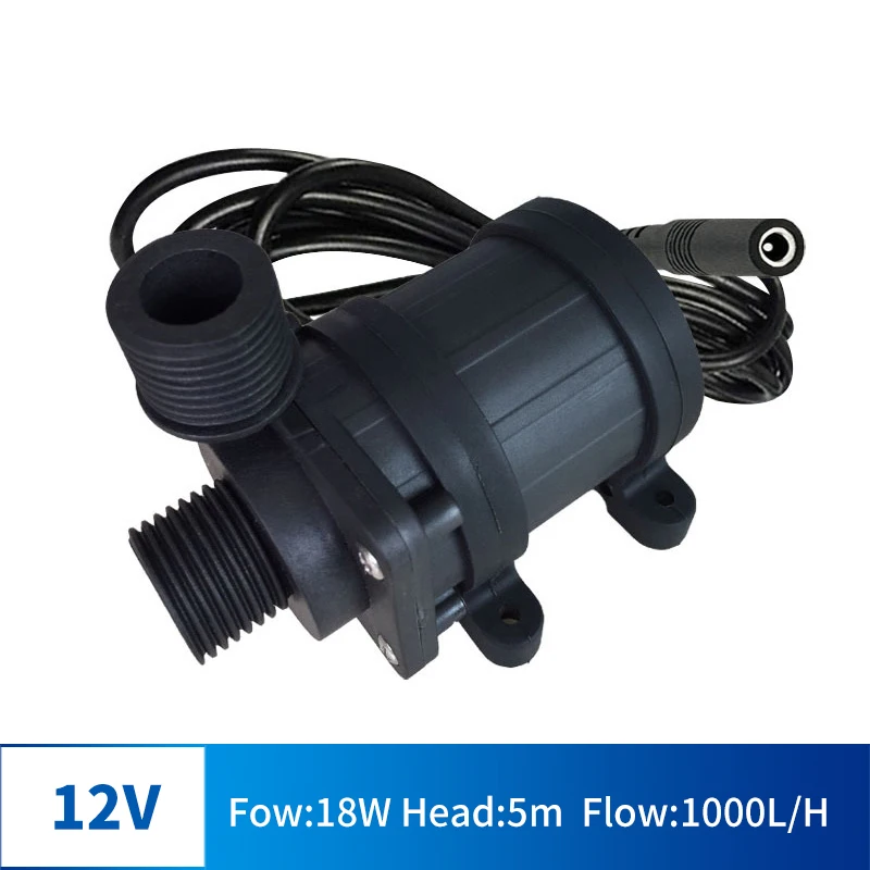 

DC 24V 18W 27.6W Multi-function Brushless Submersible Pump Solar Booster Pump Micro-circulation DC Pump