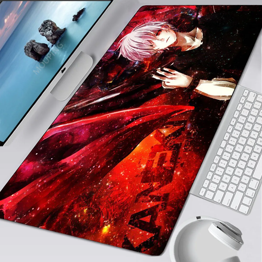 

Tokyo Ghoul Gaming Play Mats Mouse Pad Anime Cartoon Xxl Large Size Gamer Mousepad Big Keyboard Desk Computer PC Mat Notbook Pad
