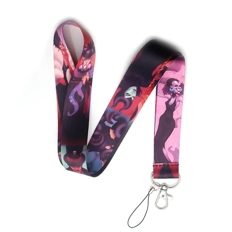 

V260 Maleficent Neck Strap Lanyard for keys ID Card Phone Straps USB Badge holder DIY Neck Strap Hang Rope Lariat Lanyards