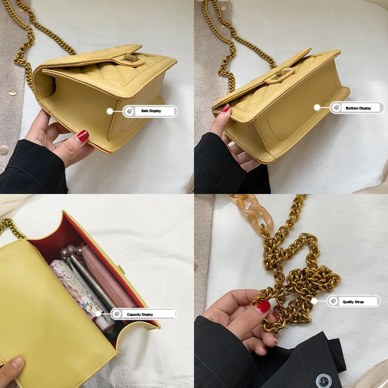 DORANMI ромбовидная решетка лоскут сумки для женщин кожаная квадратная сумка через плечо Женская Роскошная брендовая Bolso Mujer DJB933