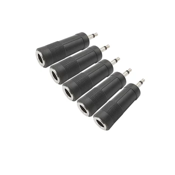 

3.5mm to 6.5mm Adapter Mono Audio 3.5mm plug Male to 6.35mm Jack Female Connector Converter for Mobile Phone PC Notebook