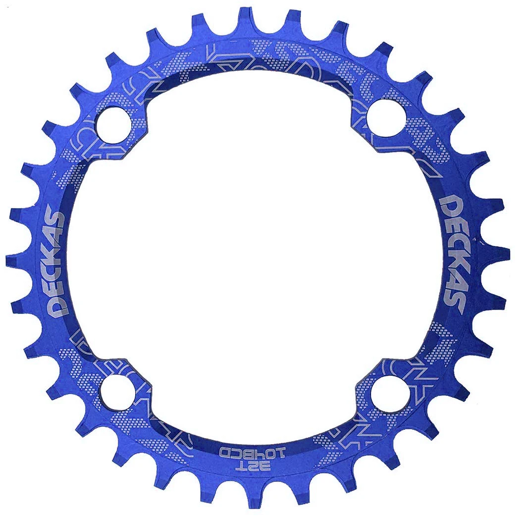 Deckas 104BCD круглая узкая широкая цепь MTB горный велосипед 104BCD 32T 34T 36T 38T Запчасти для зубной пластины