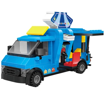 

298Pcs Arcade Game Car Bricks Small Particle DIY Building Block Model Training Toy For Children Educational Toys Birthday Gift