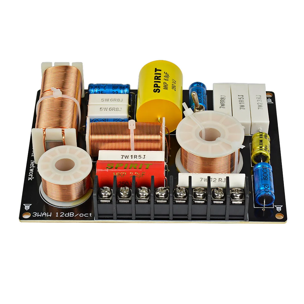 Vias de Áudio Agudos + Midrange Freqüência para Faça Aiyima Alto-falante Crossover Baixo Independente Filtro Divisor Você Mesmo Faça 1pc 280w 3 - Image 2