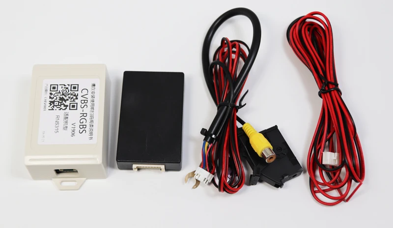 Cvbs Rgb Adattatore E Av Per Rgb Convertitore Adattatore Per Vw Volkswagen Rcd Rns 510 Rns 315 Flip Emblem Logo Macchina Fotografica