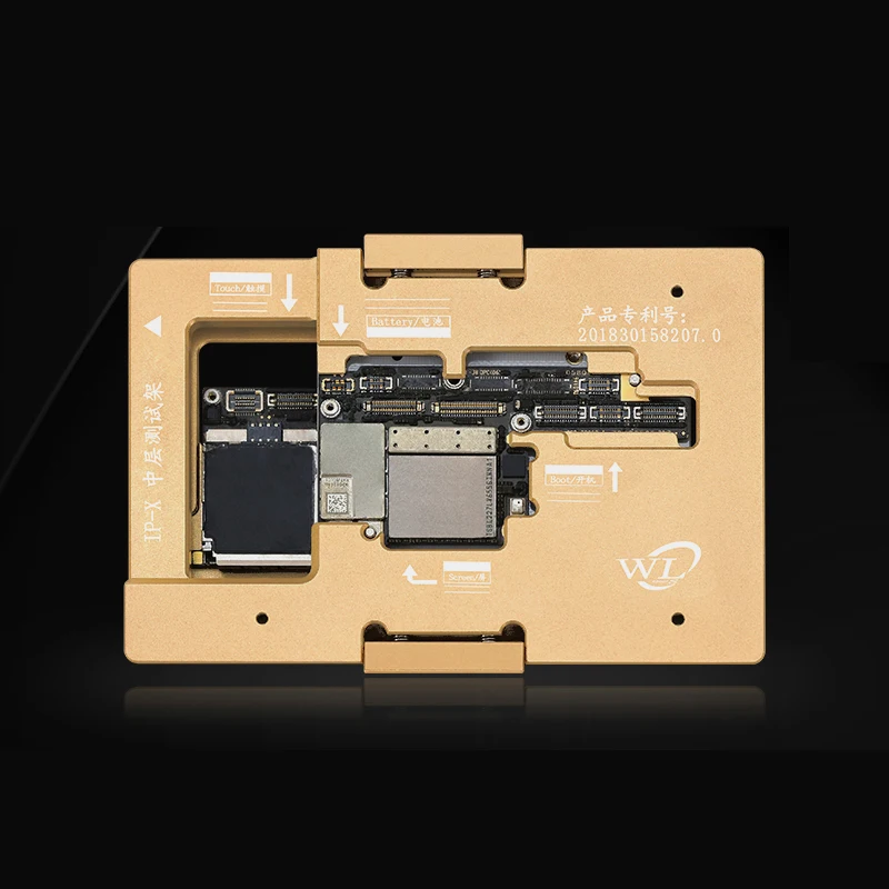 WL iPhone X Разъем материнская плата тестовое приспособление логическая плата полная функция Быстрый детектор для камеры/Wifi проверка/материнская плата сенсорный