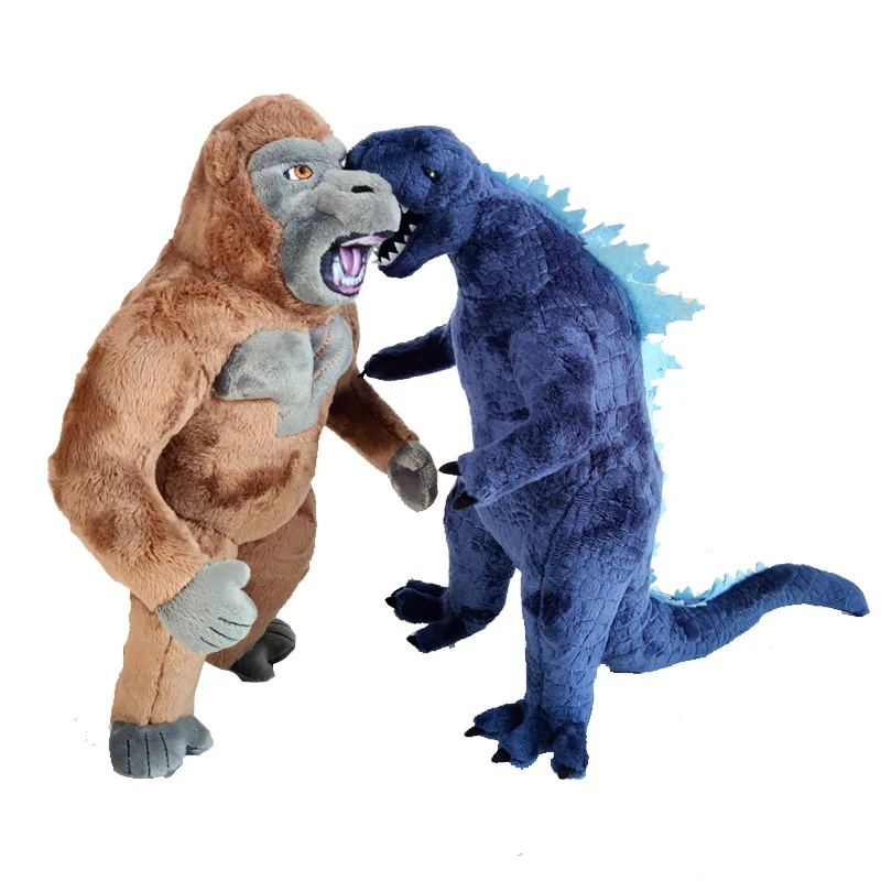 30 см Bandai Godzilla против Kong плюшевая игрушка мультяшный фильм подушка детские куклы