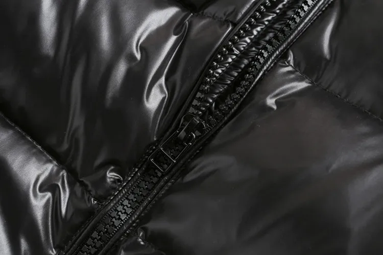 Winter New Style Cocoon Long over-the-Knee down Jacket Female Black Bright Surface Thick Loose White Duck down Warm Coat Fashion