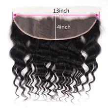 Волосы UNICE Бразильский Натуральный волнистый кружевной фронтальный уха до уха 13X4 предварительно сорвал человеческих волос часть не Реми