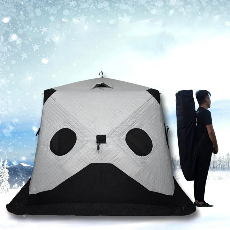 Winter 34 Person Ice Fishing Tent Field Survival Windproof And Warm