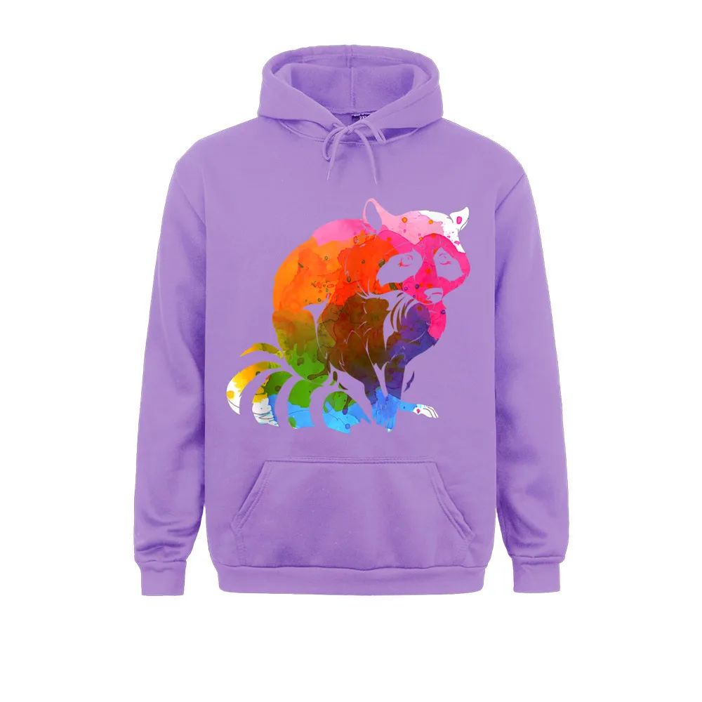 Colorful Raccoon Gifts - Racoon Tank Top__1877 Sweatshirts Custom Long Sleeve Cheap  Hoodies Hoods for Students Father Day Colorful Raccoon Gifts - Racoon Tank Top__1877purple