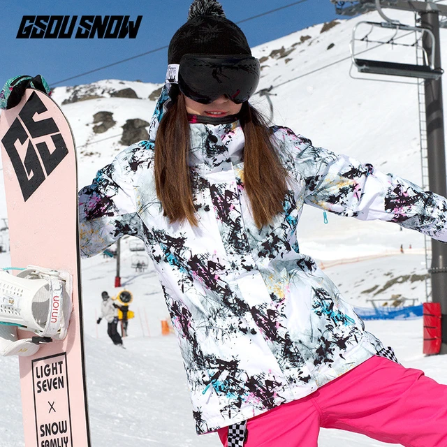 Traje de esquí de-30 grados para mujer, chaqueta y pantalones de plumón  para nieve, ropa de Snowboard transpirable impermeable para exteriores,  trajes de esquí para mujer, Invierno - AliExpress