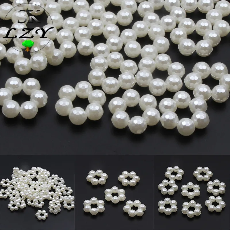 

20PCS Imitation Pearl Acrylic Material Beads For DIY Creative Handmade Jewelry Making Beading Accessories 21x23MM