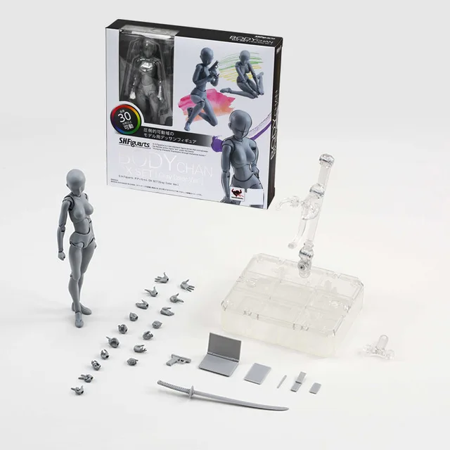 huisenv4 Аниме Archetype He She Ferrite Figma подвижные тела Feminino KUN Body Chan ПВХ фигурка модель игрушки кукла для коллекционирования - Цвет: huisenv4