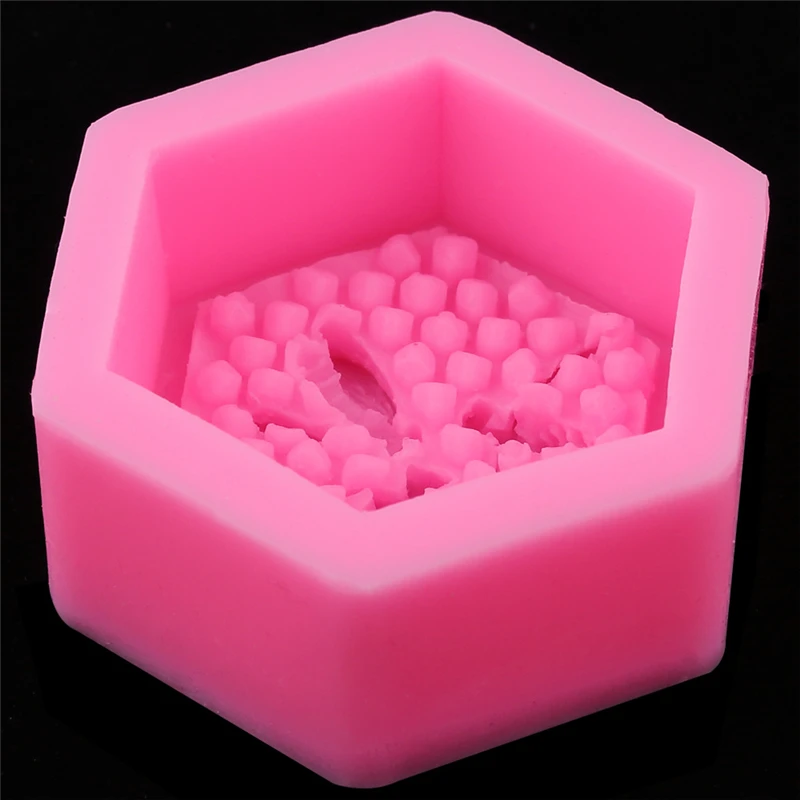 Aomily Мода 3D соты силиконовые формы для шоколада мыло формы свечи формы из полимерной глины ремесла формы мыла льда блок базовый инструмент