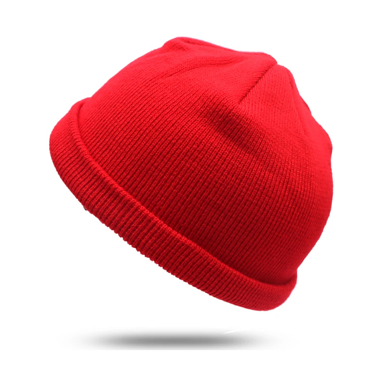 Бини Женские однотонные вязаные повседневные теплые Skullies элегантные студенческие шапки Harajuku шикарные женские и мужские шапки осенне-зимние модные шапки