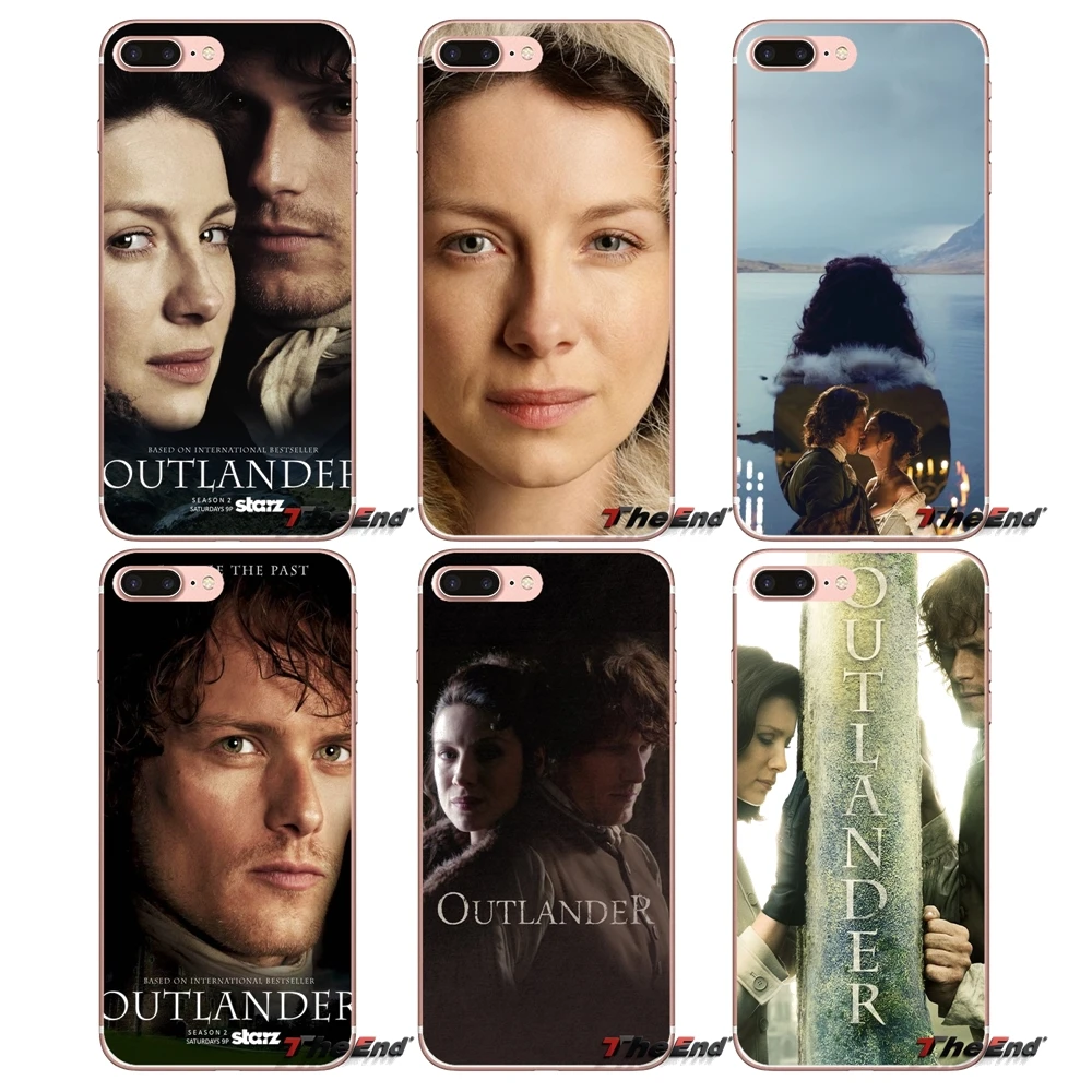 

Transparent Soft Cases Covers For Huawei P Smart Y6 Ascend P8 P9 P10 Plus Nova P20 Lite Pro Mini 2017 outlander tv JAMIE CLAIRE