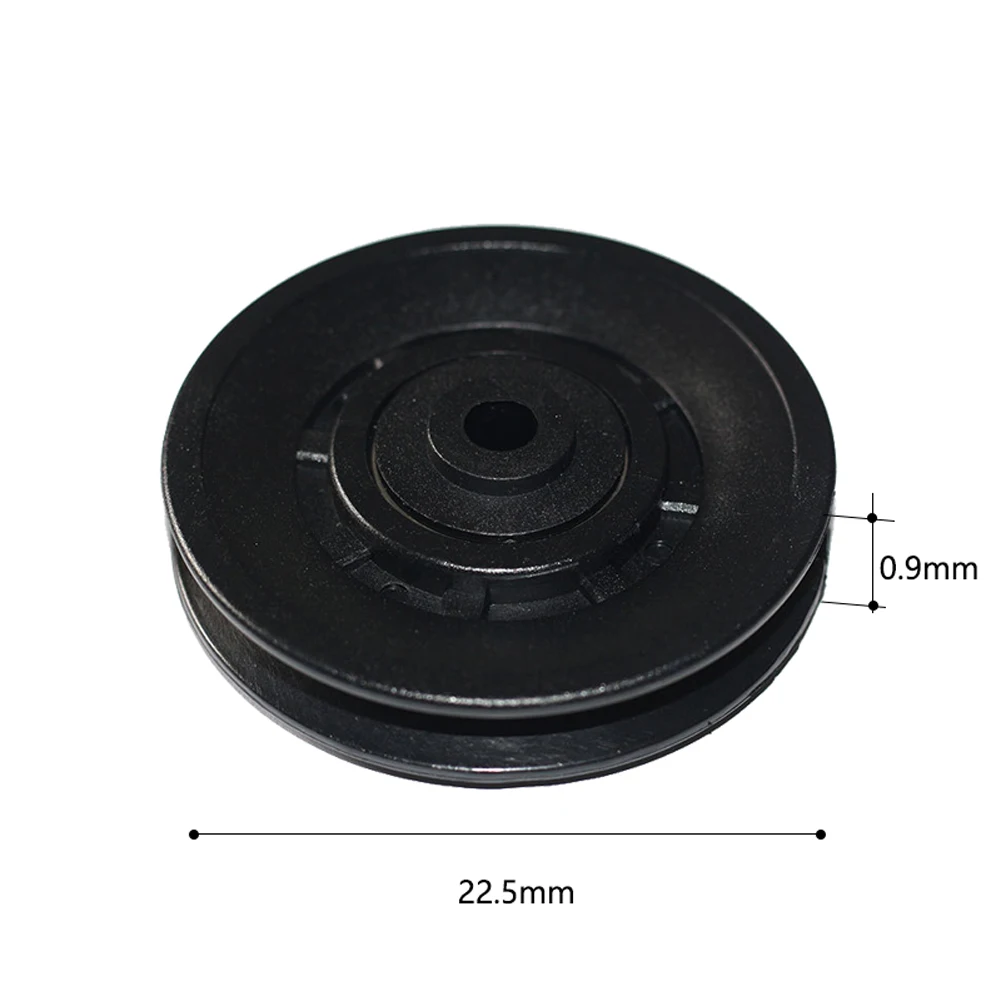 90mm Nylon Bearing Pulley Wheel Fitness Equipment Safe Gym Durable Part Universal Waterproof Wear Resistance Cable Round