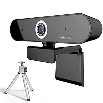 

1080P Webcam with Mic Stream Webcam Computer Camera for PC Laptop Video Conferencing Recording Streaming VH99